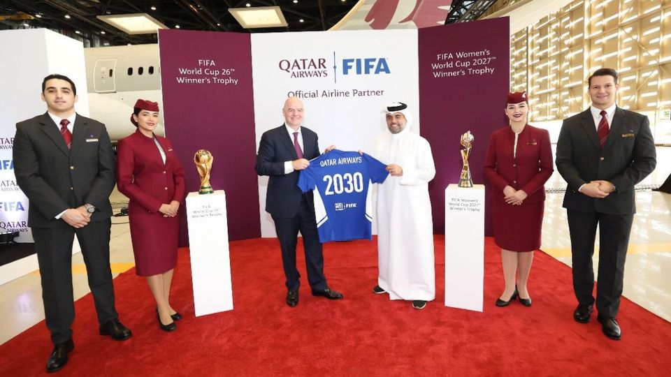 Qatar Airways verlengt samenwerking met Fifa