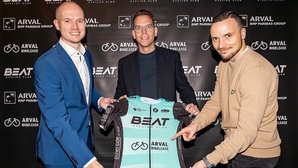 Mobiliteitspartner Arval sponsort Beat Cycling Club
