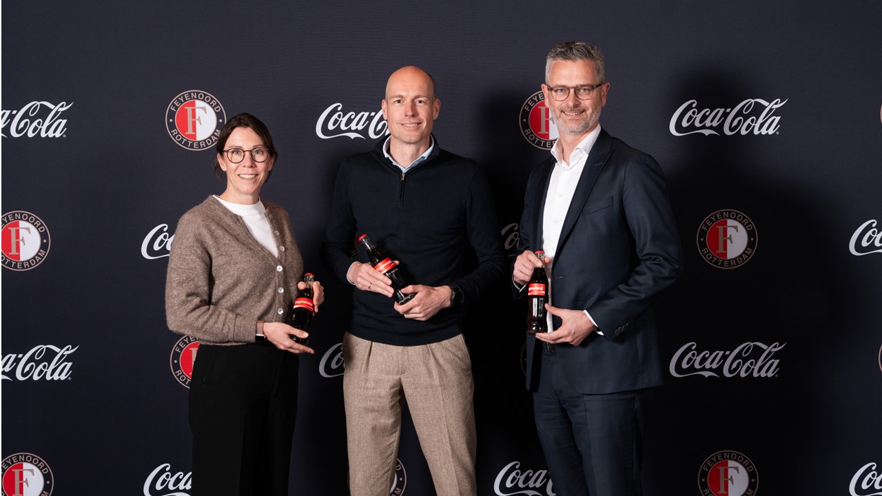 Coca-Cola nieuwe Official Partner Feyenoord en Stadion Feijenoord