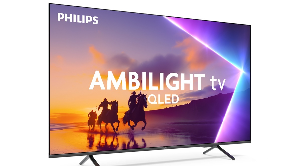FC Barcelona spelers kondigen introductie 4k QLED met Ambilight aan