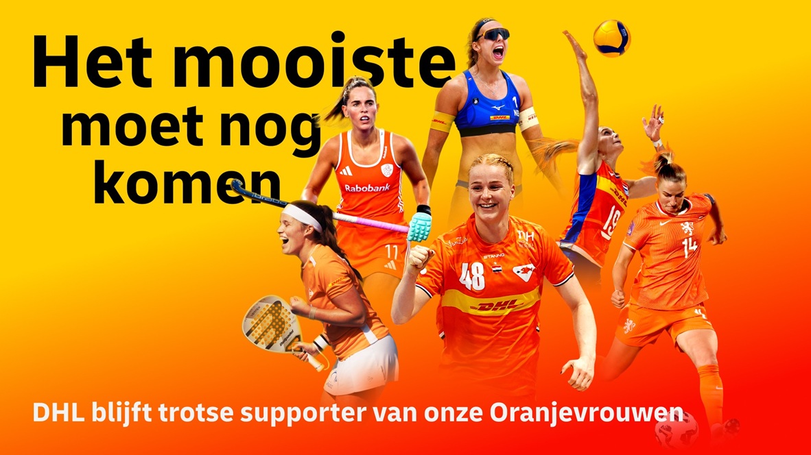 DHL verlengt steun vrouwenteams