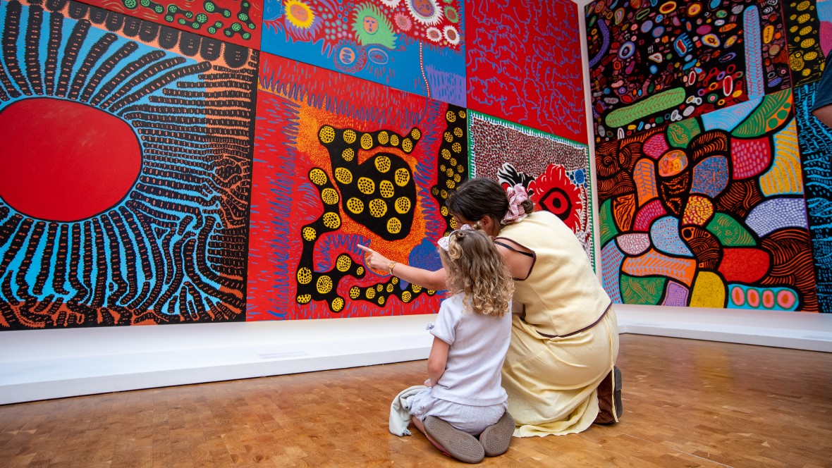 ABN Amro verbindt Kusama-expositie aan cultuureducatie